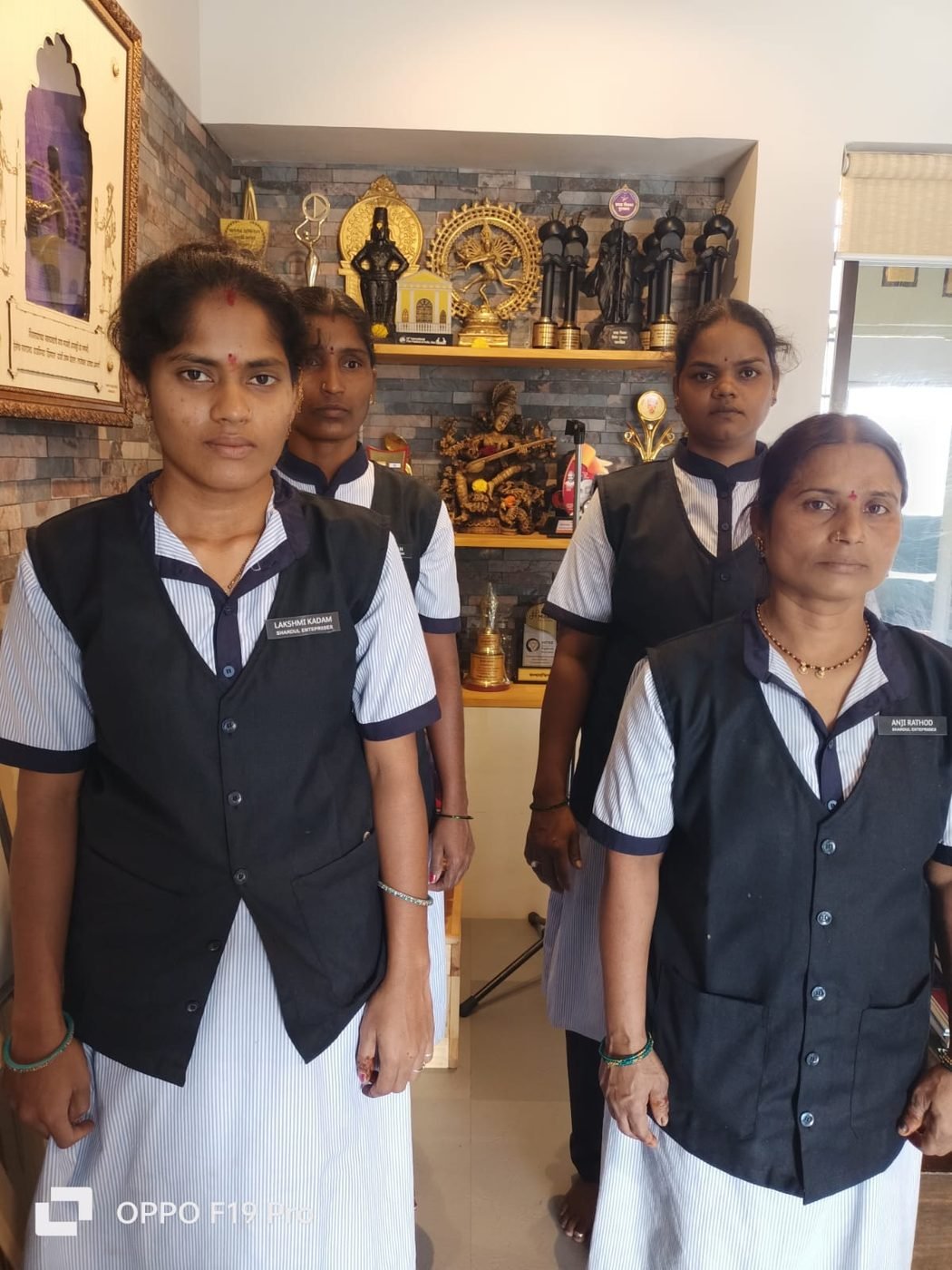 Shardul Immaculate Solutions staff in uniform